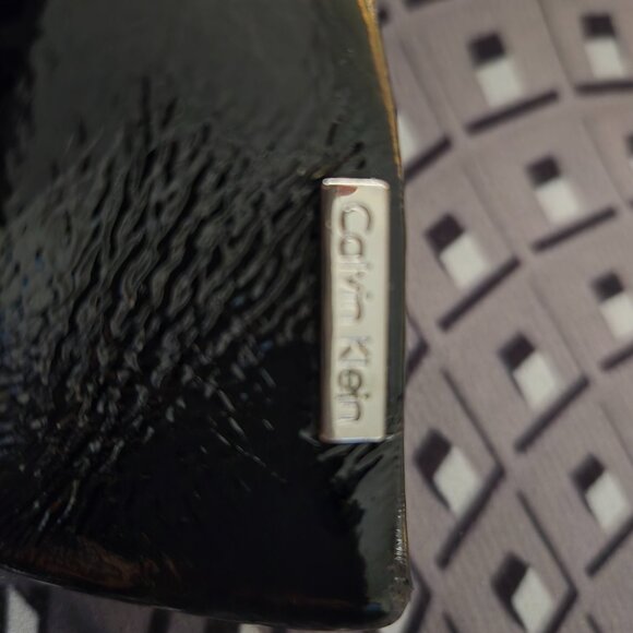 Calvin Klein Excellent Worn Once Patent Leather 3 In Fantastic soles!!! size 10 - Picture 7 of 10
